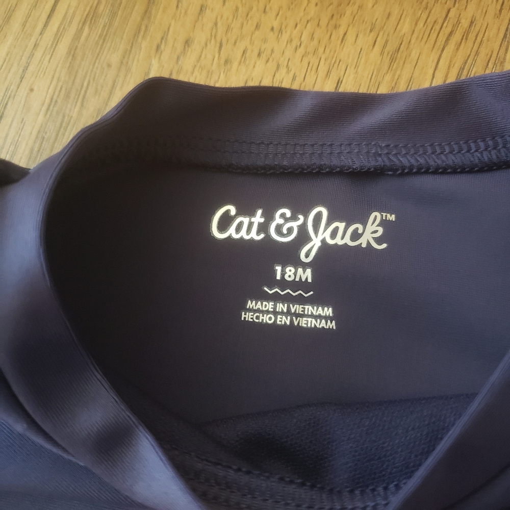 Cat & Jack Unicorn Ruffle Rashguard Swim Set NWT - Picture 2 of 7